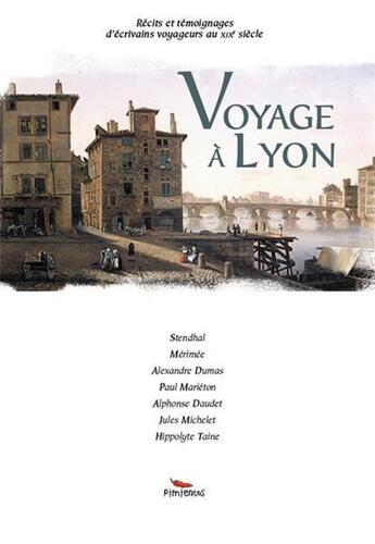 Couverture du livre « Voyage à Lyon » de  aux éditions Pimientos