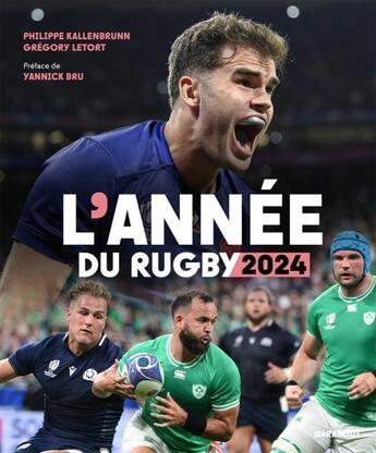 Couverture du livre « L'année du rugby (édition 2024) » de Gregory Letort et Philippe Kallenbrunn aux éditions Marabout