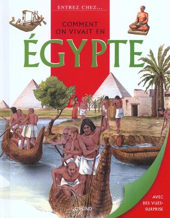 Couverture du livre « Comment on vivait en egypte » de  aux éditions Grund