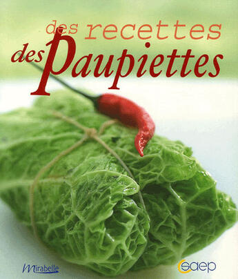 Couverture du livre « Des Recettes Des Paupiettes » de  aux éditions Saep