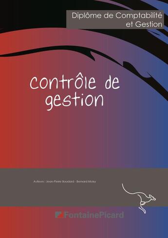 Couverture du livre « Contrôle de gestion ; U.E.11 ; DCG ; livre de l'élève » de  aux éditions Fontaine Picard