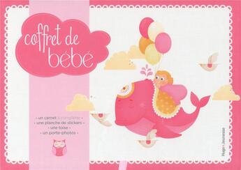 Couverture du livre « Coffret de bébé ; fille » de  aux éditions Hugo Image