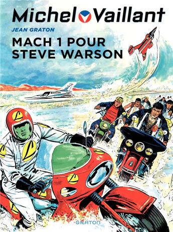 Couverture du livre « Michel Vaillant Tome 14 : mach 1 pour Steve Warson » de Jean Graton aux éditions Dupuis