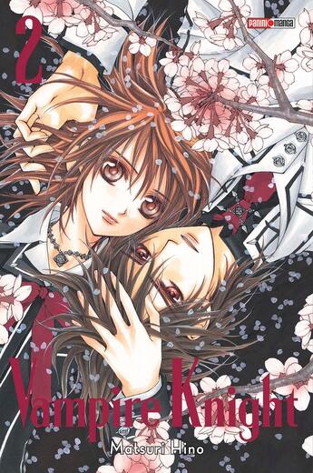 Couverture du livre « Vampire knight - édition double Tome 2 » de Matsuri Hino aux éditions Panini