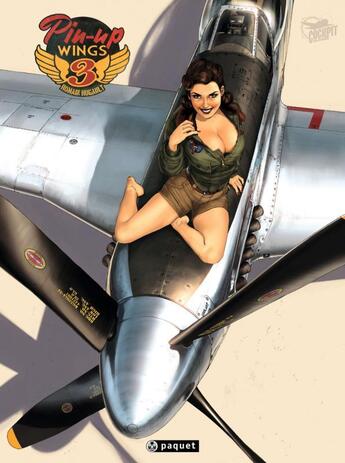 Couverture du livre « Pin-up wings Tome 3 » de Romain Hugault et Collectif aux éditions Paquet