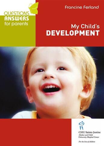Couverture du livre « My Child's Development » de Francine Ferland aux éditions Editions Du Chu Sainte-justine