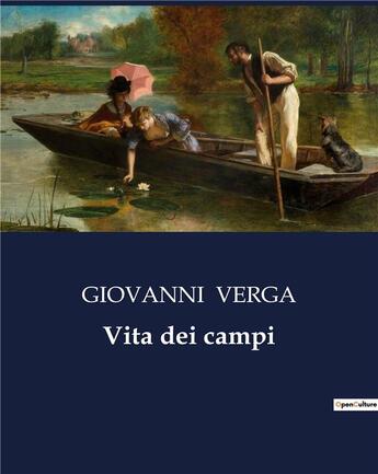 Couverture du livre « Vita dei campi » de Giovanni Verga aux éditions Culturea