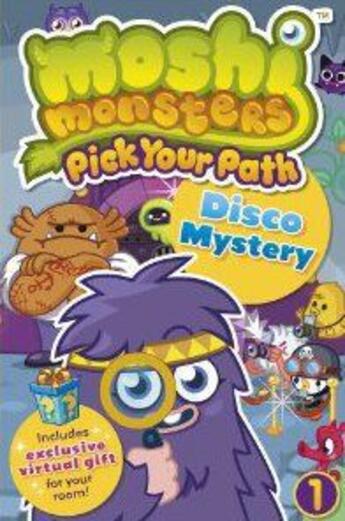 Couverture du livre « Moshi monsters ; pick your path t.1 ; disco mystery » de  aux éditions Ladybird