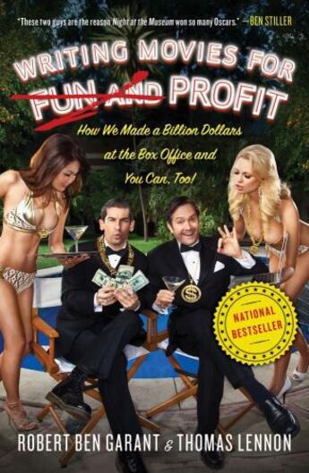 Couverture du livre « Writing Movies for Fun and Profit » de Garant Robert Ben aux éditions Touchstone