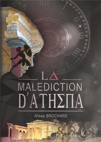 Couverture du livre « La malédiction d'Athena » de Alissa Brochard aux éditions Books On Demand