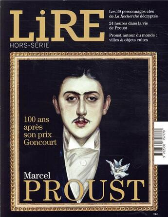 Couverture du livre « Lire - le magazine des livres et des ecrivains - hors serie numero 25 proust » de Collectif Lire aux éditions L'opportun