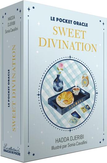 Couverture du livre « Le Pocket oracle sweet divination » de Sonia Cavallini et Hadda Djeribi aux éditions Exergue