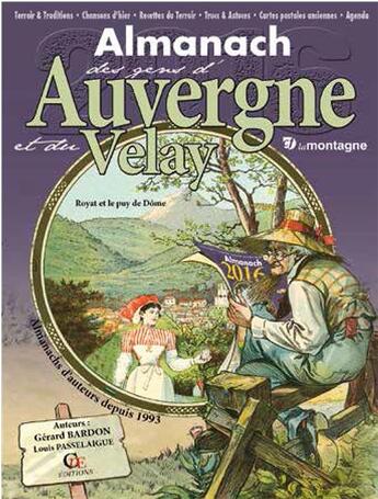 Couverture du livre « Almanach des gens d'auvergne 2016 » de Gerard Bardon / Loui aux éditions Communication Presse Edition