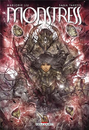 Couverture du livre « Monstress Tome 7 » de Sana Takeda et Marjorie M. Liu aux éditions Delcourt