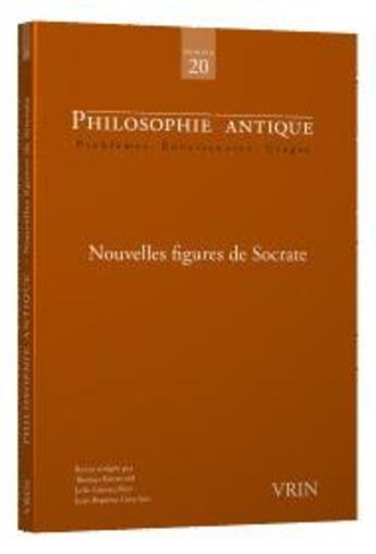 Couverture du livre « Nouvelles figures de Socrate » de  aux éditions Vrin