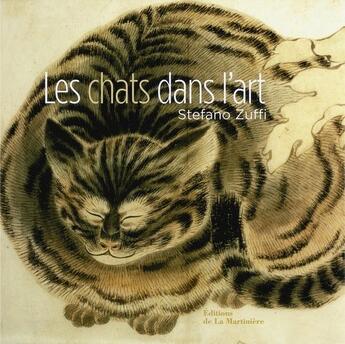 Couverture du livre « Les chats dans l'art » de Stefano Zuffi aux éditions La Martiniere