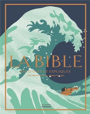 Couverture du livre « La Bible racontée et expliquée » de Jean-Michel Billioud et Helene Georges aux éditions La Martiniere Jeunesse