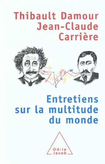 Couverture du livre « Entretiens sur la multitude du monde » de Carriere/Damour aux éditions Odile Jacob