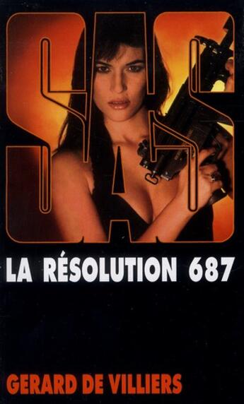 Couverture du livre « SAS T.121 ; la résolution 687 » de Gerard De Villiers aux éditions Malko