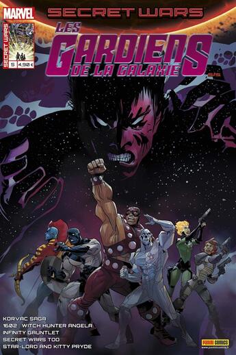 Couverture du livre « Secret Wars - les Gardiens de la galaxie n.5 » de Secret Wars aux éditions Panini Comics Mag