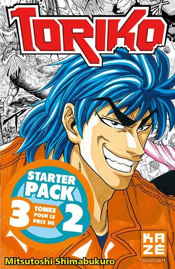 Couverture du livre « Toriko : t.1 à t.3 » de Mitsutoshi Shimabukuro aux éditions Crunchyroll