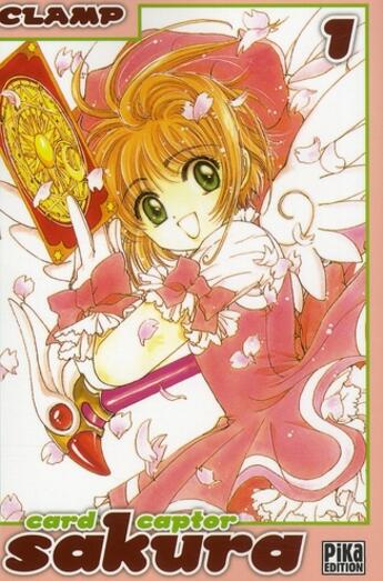 Couverture du livre « Card captor Sakura - édition double T.1 » de Clamp aux éditions Pika