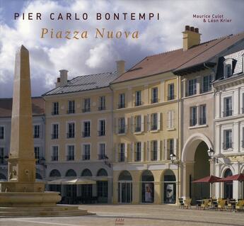 Couverture du livre « Piazza nova » de Bontempi Pier Carlo aux éditions Aam - Archives D'architecture Moderne