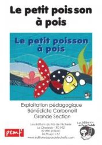 Couverture du livre « Fichier Gs Petit Poisson A Pois » de B Carboneill aux éditions Pemf