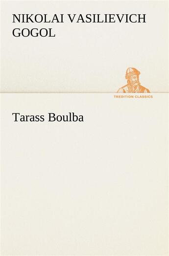 Couverture du livre « Tarass boulba » de Gogol N V. aux éditions Tredition