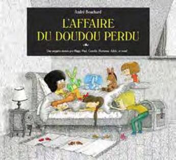 Couverture du livre « L'affaire du doudou perdu » de Andre Bouchard aux éditions Seuil Jeunesse