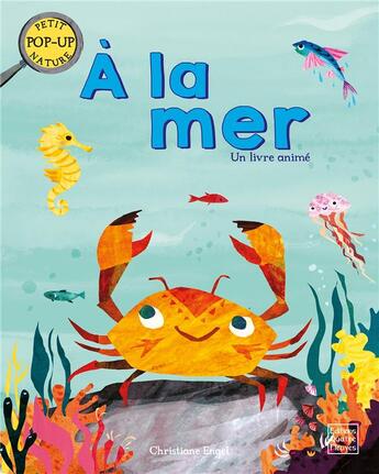 Couverture du livre « À la mer » de Christiane Engel aux éditions Glenat Jeunesse