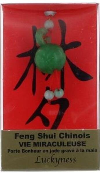 Couverture du livre « Porte-bonheur feng-shui jade vie miraculeuse » de  aux éditions Dg-exodif