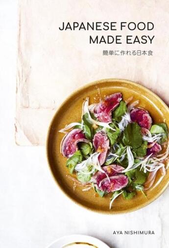 Couverture du livre « JAPANESE FOOD MADE EASY » de Aya Nishimura aux éditions Murdoch Books