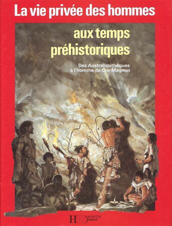Couverture du livre « Aux temps prehistoriques » de Louis-Rene Nougier aux éditions Le Livre De Poche Jeunesse