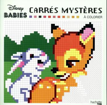 Couverture du livre « Carré mystère Disney babies » de Christophe-Alexis Perez aux éditions Hachette Pratique