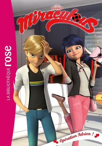 Couverture du livre « Miraculous t.26 ; opération Adrien ! » de  aux éditions Hachette Jeunesse