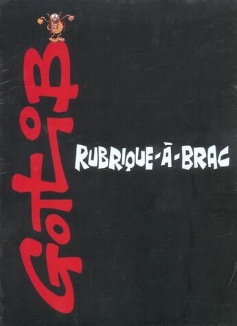 Couverture du livre « Coffret Rubrique A Brac T.1.2.3.4.5 » de Gotlib aux éditions Dargaud