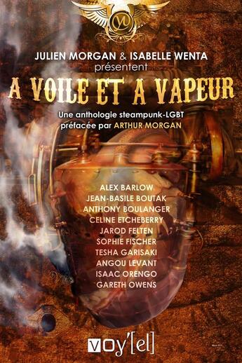 Couverture du livre « À voile et à vapeur ; anthologie » de  aux éditions Voy'el