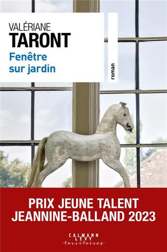 Couverture du livre « Fenêtre sur jardin » de Valeriane Taront aux éditions Calmann-levy