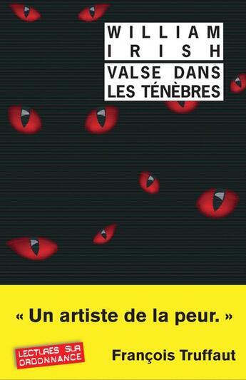 Couverture du livre « Valse dans les ténèbres » de William Irish aux éditions Rivages