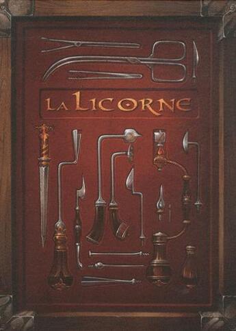 Couverture du livre « La licorne ; coffret Tome 1 à Tome 4 » de Mathieu Gabella et Anthony Jean aux éditions Delcourt