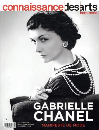 Couverture du livre « Gabrielle chanel » de Connaissance Des Art aux éditions Connaissance Des Arts