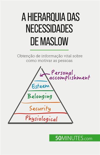 Couverture du livre « A Hierarquia das Necessidades de Maslow : Obtenção de informação vital sobre como motivar as pessoas » de Pierre Pichère aux éditions 50minutes.com