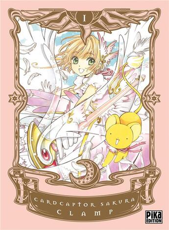 Couverture du livre « Card captor Sakura Tome 1 » de Clamp aux éditions Pika