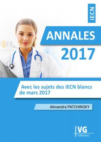 Couverture du livre « Annales iecn blancs mars 2017 » de Alexandra Patchinsky aux éditions Vernazobres Grego