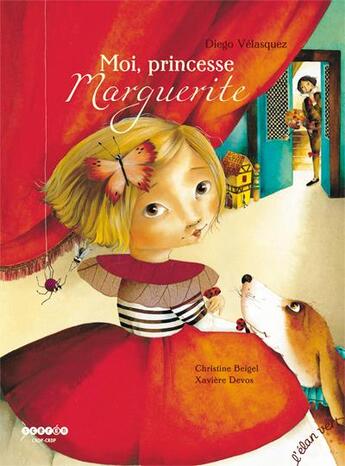 Couverture du livre « Moi, princesse Marguerite » de Christine Beigel et Xaviere Devos aux éditions Elan Vert