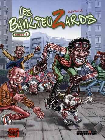 Couverture du livre « Les banlieuzards » de Dikeuss aux éditions Glenat