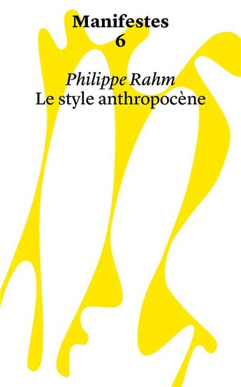 Couverture du livre « Style anthropocène » de Philippe Rahm aux éditions Head Publishing