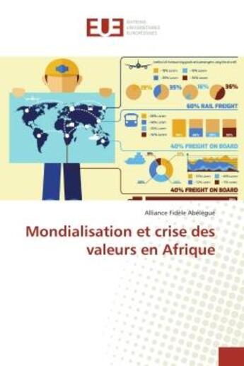 Couverture du livre « Mondialisation et crise des valeurs en afrique » de Abelegue A F. aux éditions Editions Universitaires Europeennes