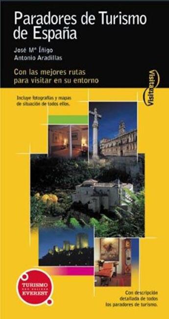 Couverture du livre « Visita paradores de turismo » de  aux éditions Everest